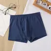 Ropa interior para hombre transfronteriza en stock, bóxers lisos para niño, shorts de algodón puro para joven, cómodos y transpirables para niños