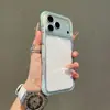 Capa de Celular Acrílica Transparente com Airbag Colorido para iPhone 18 Pro Max Apple 17 Capa Protetora à Prova de Queda