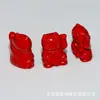 Acessórios Antigos de Cinábrio Contas Redondas Esculpidas Furo Reto Contas Espalhadas Pulseira Colar Acessórios para Joias Artesanais DIY Semi-acabados
