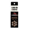 Bolígrafo de Metal Cromado Le Tu Oro Plata Espejo Bolígrafo de Pintura Reflectante Bolígrafo de Alto Brillo Modelo DIY Bolígrafo Galvanizado Marcador
