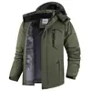 Chaqueta gruesa con forro polar para exteriores transfronteriza, ropa unisex para montañismo, abrigo de algodón impermeable y cálido para hombre