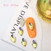 Menina Celebrante Cibernética Cor Fundo Plano Gota Diamante Acessórios de Unha Super Brilhante Vidro Multicorte Diamante Cristal Acessórios para Arte de Unhas