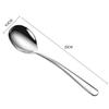 Acero inoxidable 304 cuchara tenedor para ensalada hogar mango largo una pieza tazón para fideos instantáneos cuchara tenedor vajilla de hotel se puede añadir logo
