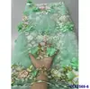Vestido Francês Lantejoula 3D Vestido de Casamento Tecido de Renda Lantejoulas de Noiva Tecido de Renda