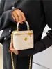 Bolso de Mano Acolchado con Cadena Estilo Chanel 2026 Bolso Pequeño Nuevo para Mujer Bolso Pequeño Cruzado al Hombro Caja de Flor de Camelia