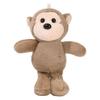 Divertido Colgante de Felpa Creativo de Animal de Dibujos Animados Mono Pequeño Colgante de Felpa Accesorios para Mochila Muñeca Pequeña