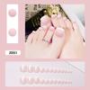Parche para Uñas de los Pies Portátil Parche para Uñas Parche para Uñas de los Pies Uña Postiza Blanca Removible Uña del Pie Productos Terminados Venta al por Mayor