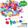Lantejoulas pequenas coloridas miçangas de aniversário feitas à mão para crianças patch flash diy materiais criativos para jardim de infância