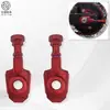 Modificación de motocicleta Aleación de aluminio CNC Ajustador de cadena Yamaha LC135 Regulador de cadena V8 Decoración del basculante trasero