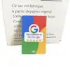 Nuevo tipo de tarjeta NFC de fábrica directa para 504 bytes 13.56mhz programable NFC tarjeta de reseña de Google