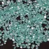 Azul Lago Hielo Transparente Flor de Hielo Triturado Punta Inferior Forma de Gota de Agua Arte de Uñas Mini Irregulares Circonita Mini Venta Caliente Decoraciones Mixtas para Uñas