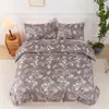 Juego de funda de edredón y fundas de almohada de tres piezas estilo hogar moderno para comercio exterior transfronterizo, juego de ropa de cama para camas individuales y dobles