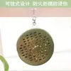 Caixa de metal para incenso de mosquito doméstica com tampa, bandeja portátil para incenso de mosquito, grande, para exterior, pesca, camping, bandeja portátil para incenso de mosquito