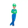 Disfraz Infantil de Halloween Louie Disfraz de Mesa para Actuación Mario Super Mary Ropa de Juego para Niños Hombres y Mujeres