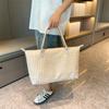 Nueva Bolsa de Viaje Gran Capacidad Portátil Bolso de Lona Patrón Príncipe de Gales Bolsa de Almacenamiento Bolsa de Deporte y Fitness Bolso de Lona