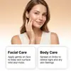 Creme hidratante para pele com colágeno hidrolisado e alantoína para cuidado completo do rosto e corpo, fácil de aplicar, absorve bem, delicado e não pegajoso