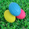 Juguete para Mascotas de Caucho TPR Sonido Rugby con Silbato Molar Masticable Juguete para Perro Juguete para Teddy Golden Retriever