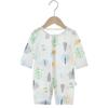 Mono fino de verano para bebé, de algodón puro, de manga larga, con aire acondicionado, para recién nacidos, pijamas Harper, ropa de escalada