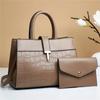 Bolsa Feminina Transfronteiriça 2022 nova bolsa de moda bolsa de mão de grande capacidade atmosfera simples bolsa de ombro transversal atacado