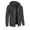 Nueva Sudadera con Capucha de Punto Jacquard Casual Deportiva para Hombre