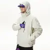Jaqueta Camuflada Três em Um Feminina Conjunto de Duas Peças com Lã Removível Masculina Roupas de Montanhismo Corta-Vento Impermeável para Exterior Jaqueta de Trabalho