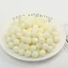 3cm 10 Piezas Por Paquete Bolas Blancas de Pelo de Alta Elasticidad Bolas de Pelo Pequeñas Coloridas de Poliéster Accesorios de Bolas de Felpa de Poliéster para Manualidades