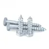 Tornillo Autorroscante Hexagonal Externo Galvanizado de Hierro Tornillo Hexagonal Perno Bandeja Carro Tornillo para Madera M6M8M10M12mm