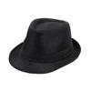 Chapéu de Jazz Transfronteiriço Chapéu de Linho Britânico Cor Sólida Fita de Chapéu Chapéu Pequeno Cacheado Masculino e Feminino Chapéu de Sol Logo da Amazon