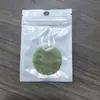 Atacado de Fatias de Jade Verde Polido, Jade Xiu, Adequado para Extensões de Cílios, Almofadas de Colchão, Almofadas de Travesseiro, Fatias de Jade