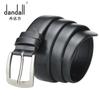 Dandali novo cinto masculino com fivela de pino e borda completa cinto masculino casual com padrão de lichia cinto resistente a arranhões atacado