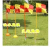 Fútbol Bandera de Esquina Rellena de Agua Poste Señalizador Poste de Bandera de Esquina ABS Señalizador de Bandera Poste de Obstáculo Poste de Obstáculo Poste de Advertencia Enrollador de Poste