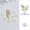 CL15 bolsa nueva de material para arte de uñas Mariposa Mágica Aurora luna k9 cuadrado gordo hielo de agua luna caja del tesoro decoraciones de uñas
