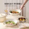 Olla con Revestimiento de Piedra Maifan y Fondo Compuesto, Sartén Antiadherente, Sartén para Estufa Eléctrica, Wok Multifuncional, Olla Duradera para Cocinar, Cocina de Inducción