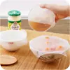 Tapa sellada de silicona transparente cubierta de plástico para refrigerador cubierta de tazón grado alimenticio cubierta para calentar en microondas cubierta fresca al por mayor