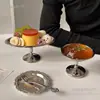 Taza Alta para Postre de Acero Inoxidable 304 Tazón para Helado, Pudín, Natillas Estilo Ins de Aspecto Elegante Popular Taza de Helado