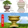 Molde para Vaso de Flores Cimento Bonsai Redondo Plástico Aço Modelo Concreto Moldado no Local Ferramenta de Polimento Modelo Peça Única Consignação Atacado