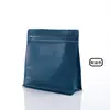 Cubo de Rubik sello de ocho caras bolsa de café papel de aluminio mate 150g media libra una libra válvula de escape unidireccional cremallera lateral de fácil apertura empaque