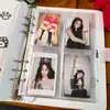 Álbum de Cartões A5 Gatinho Fofo Álbum de Fotos Polaroid 4 Quadrados Álbum Pequeno de Armazenamento de Cartões Caderno Capa de Livro de Folhas Soltas Personalização