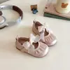 Zapatos de Cuero para Niñas Otoño 2025 Nuevos Zapatos de Princesa para Niños Zapatos Únicos para Niña Suela Suave Zapatos de Bebé a la Moda
