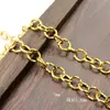 Punto de Oro de 18K Acero Inoxidable Multiestilo Cadena Gruesa Pulsera Collar Hecho a Mano DIY Accesorios de Joyería de Acero de Titanio Venta al por Mayor