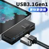 Estación de Acoplamiento Convertidora para Surface Pro12/4/5/6 Red de Venta Directa Puerto de Red 3.0 Lector de Tarjetas HDMI Rj45