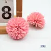 Crisântemo de Simulação Venda Quente Transfronteiriça Pacote de Materiais Acessórios Tênis de Mesa Crisântemo Tamanho Pequeno Decoração de Lembrança Bola de Cardo Tamanho Pequeno Flor Artificial