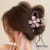Presilha de Cabelo Doce e em Formato de Coração para Mulheres, Piranha Extra Grande com Toque de Luxo, Presilha Tubarão Exquisita, Versátil para Uso Diário, Acessórios de Cabelo para Atacado