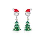 Pendientes Creativos y Únicos Temáticos de Navidad Transfronterizos Shein Aliexpress Pendientes y Accesorios de Navidad