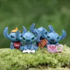 4 Tipos de Puntada Figuras de Dibujos Animados Creativas Estilo Coreano Jardinería de Micro-Paisaje DIY Muñecos de Escenarios de Anime, Disponibles para Etiquetado y Dropshipping