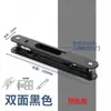 Cerradura de gancho de acero inoxidable 90 Bloqueo de aluminio de puente roto Bloqueo de puerta de acero plástico Bloqueo de gancho para ventana de puerta corrediza de aleación de aluminio Pestillo de bloqueo de puerta corrediza de un solo/doble cara