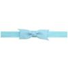 Diadema de Cuero para Niñas con Lazo de Dos Puntas Elástico de Color Sólido de 7 cm, Accesorios para el Cabello, Diadema de Lazo, Corbata de Lazo