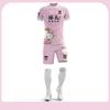 Roupas de Treino de Futebol de Manga Curta, Camisas de Futebol Infantis Personalizadas, Uniformes de Futebol, Conjuntos de Camisas Temáticas, Personalizadas
