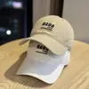 Gorra de Béisbol con Bordado de Letras Pequeñas de Estilo Simple 2026, Gorra Suave Versátil Casual para Mujer, que Hace que la Cara se Vea Más Pequeña