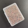 4mm 6mm Cortiça escritório metal ouro rosa prata plástico alfinete bola redonda prego superfície de futebol tachinha